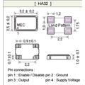 MERCURY晶振,MERCURY時(shí)鐘振蕩器,HA32晶振